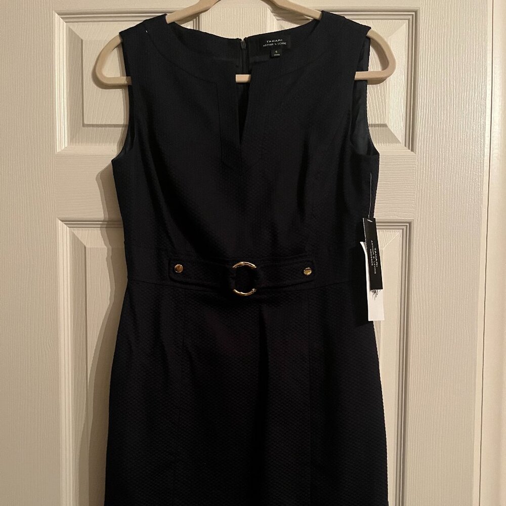 Tahari Arthur S. Levine Elena Sheath Dress
